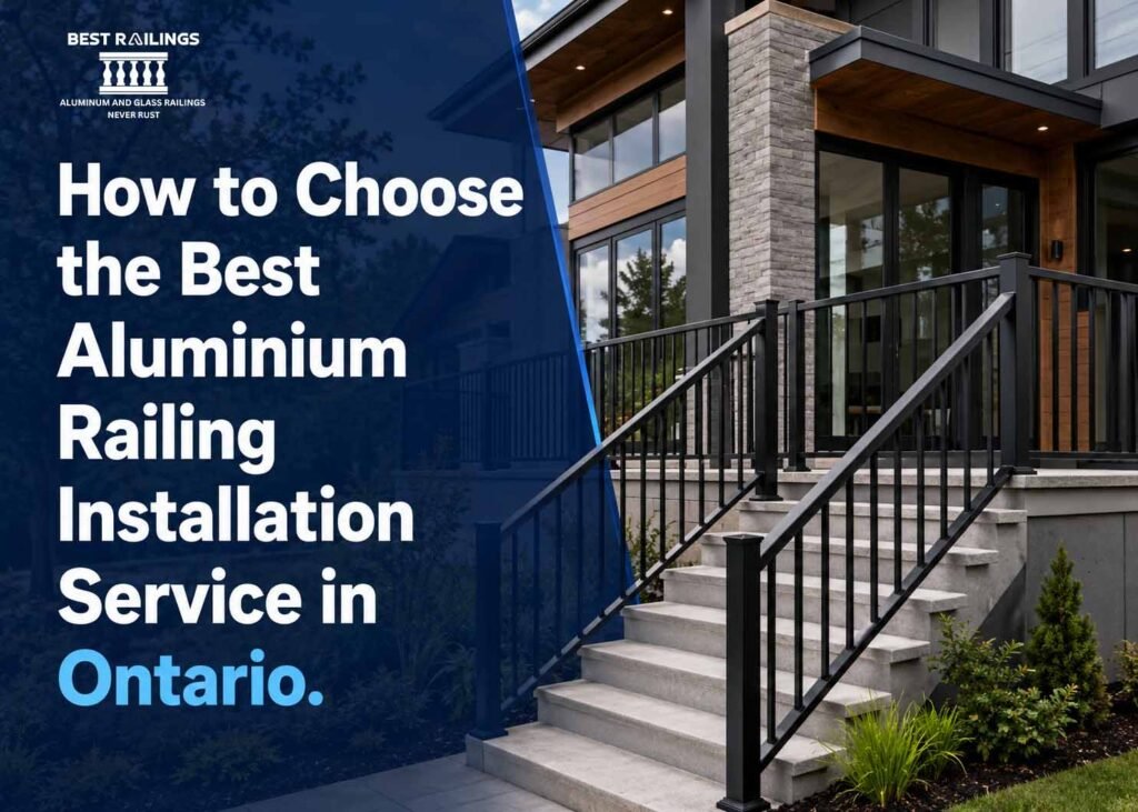 How to Choose the Best Aluminium Railing Installation Service in Ontario