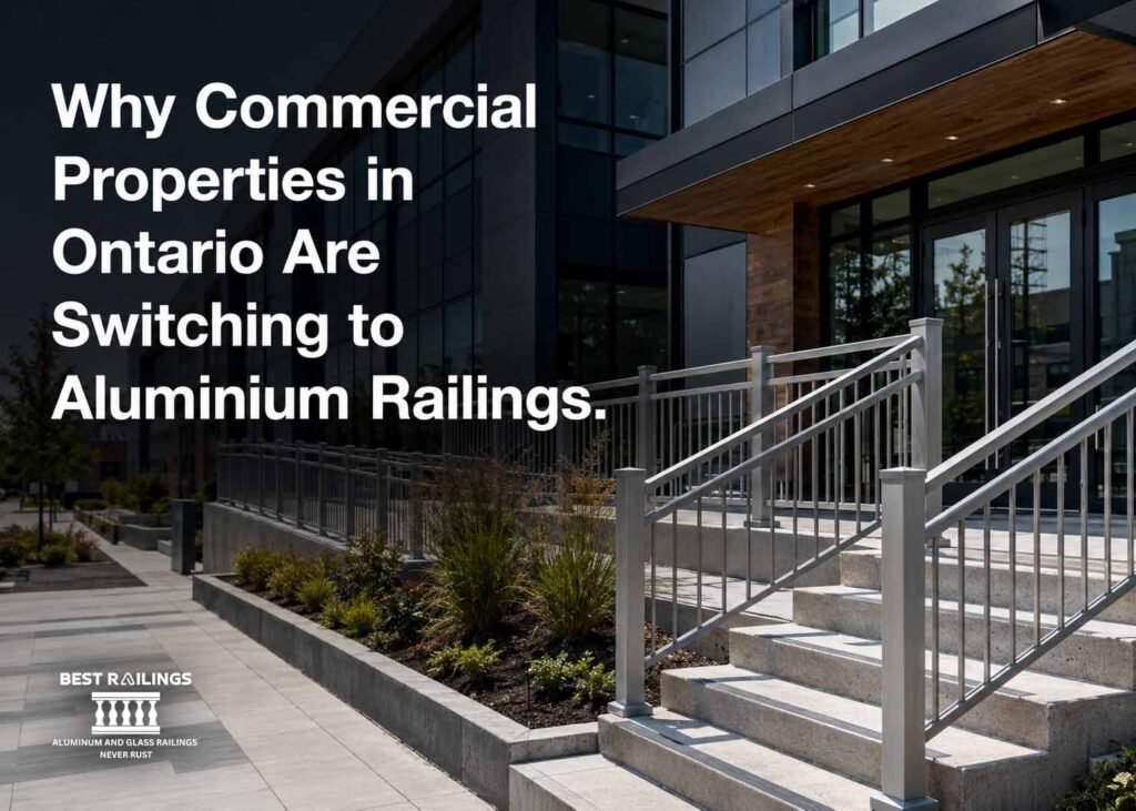 Why Commercial Properties in Ontario Are Switching to Aluminium Railings