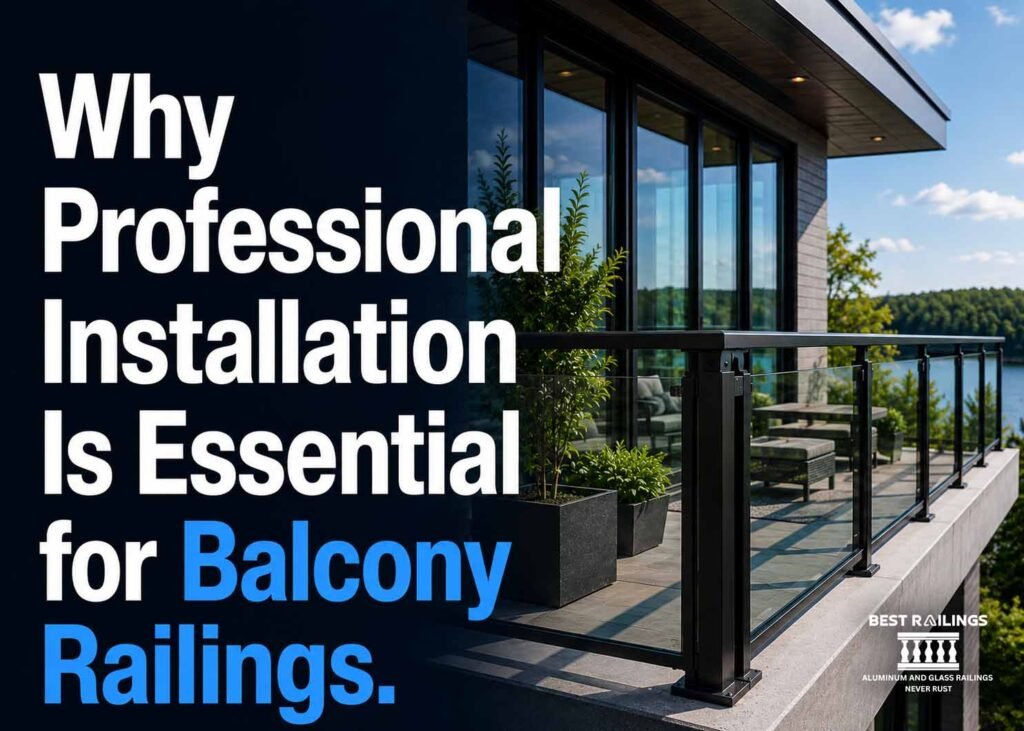 Why Professional Installation Is Essential for Balcony Railings