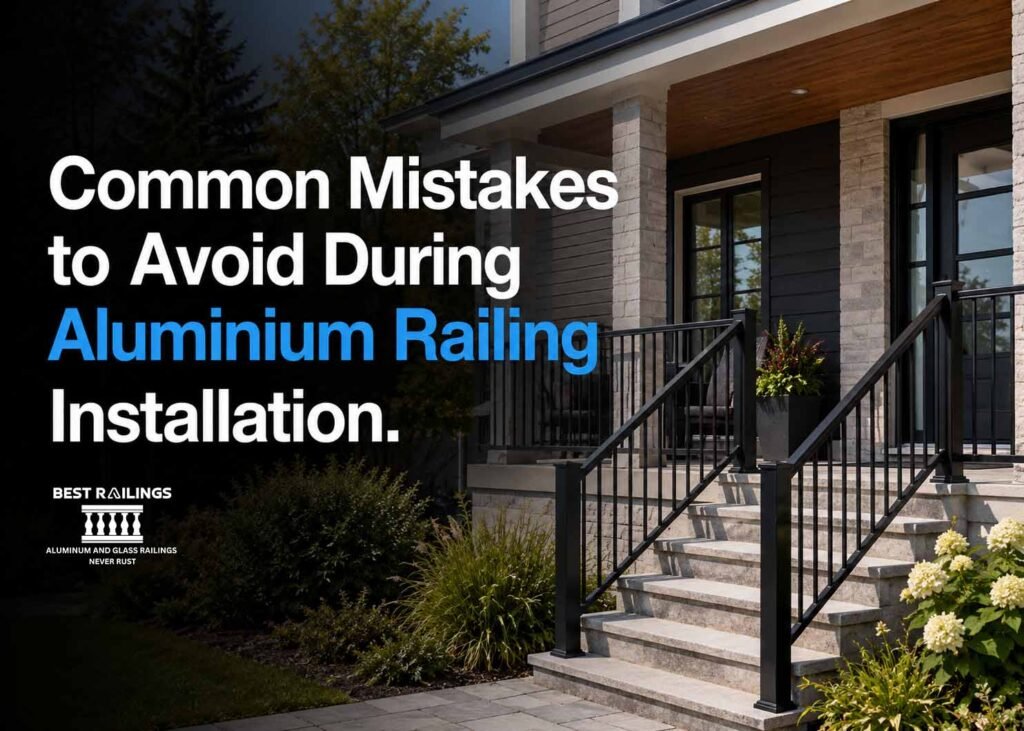 Common Mistakes to Avoid During Aluminium Railing Installation