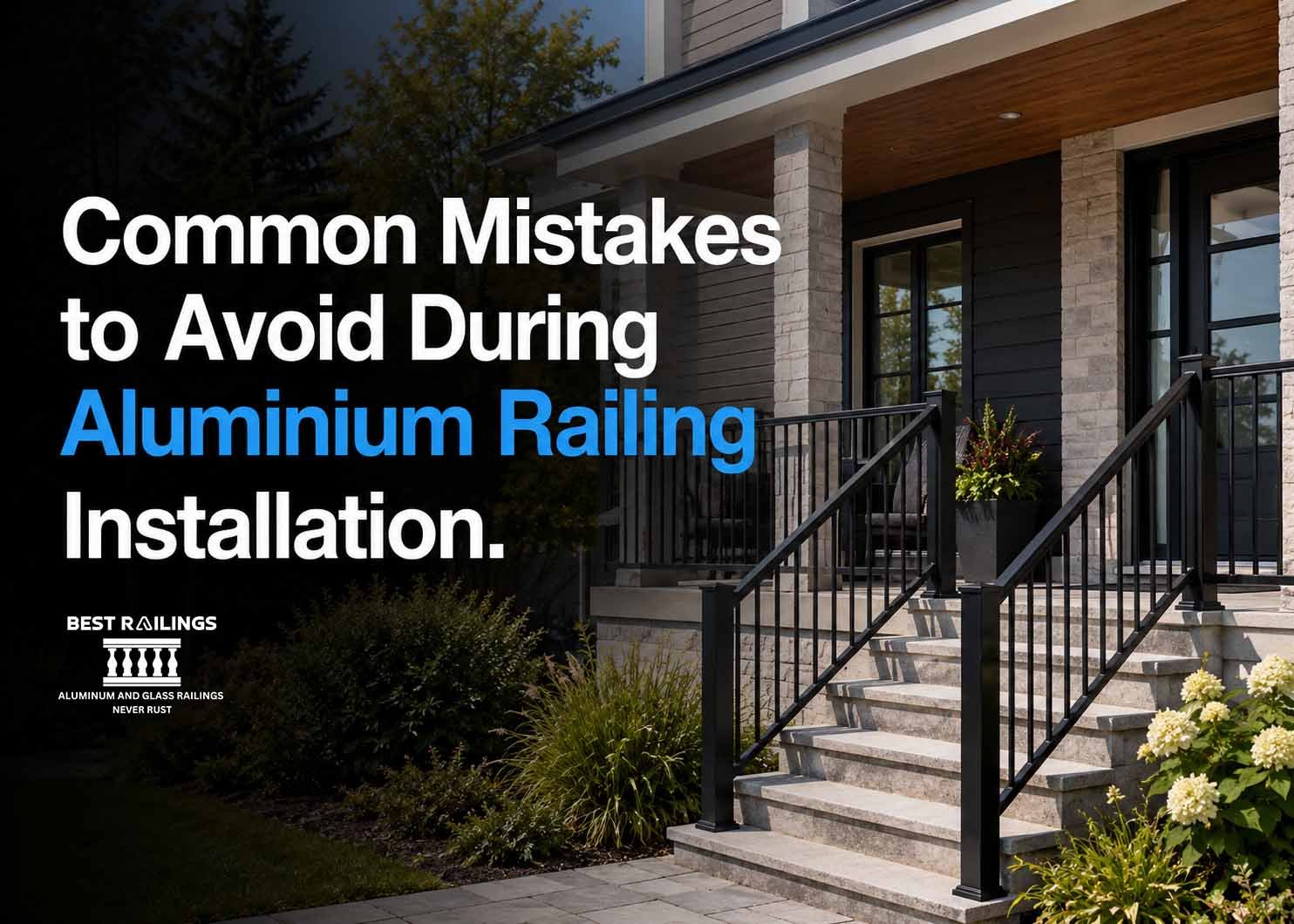 Common Mistakes to Avoid During Aluminium Railing Installation
