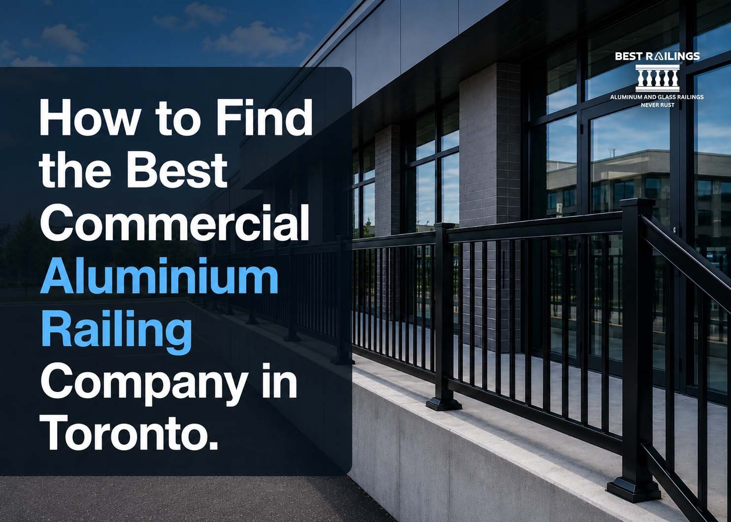 How to Find the Best Commercial Aluminium Railing Company in Toronto