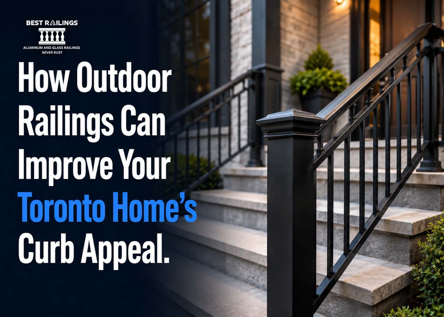 How Outdoor Railings Can Improve Your Toronto Home’s Curb Appeal