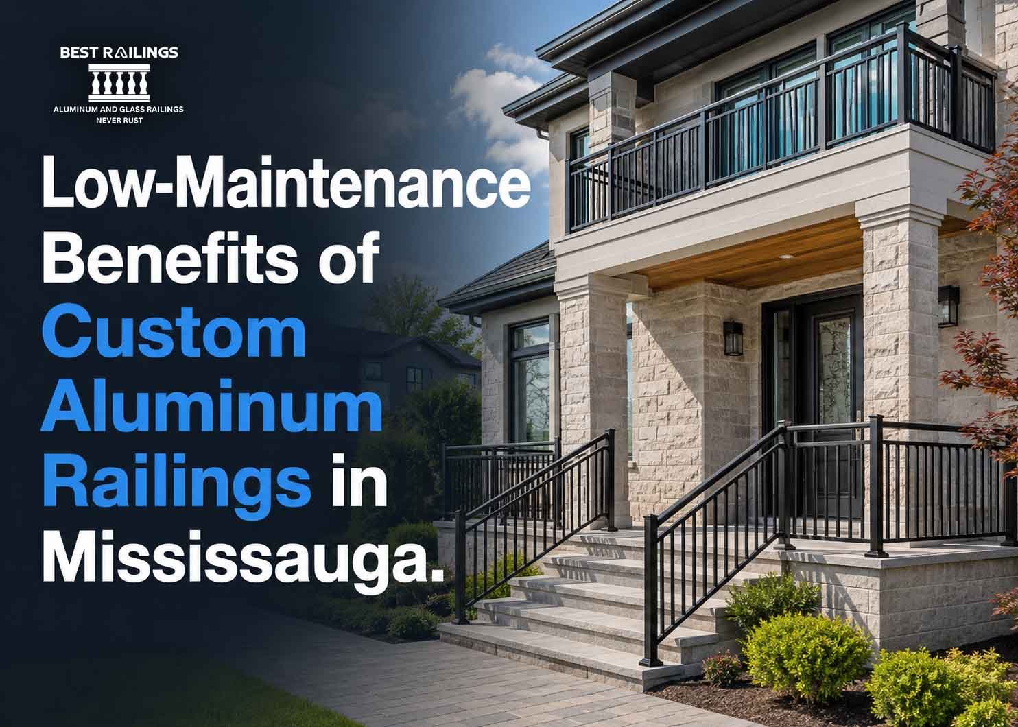 Low-Maintenance Benefits of Custom Aluminum Railings in Mississauga
