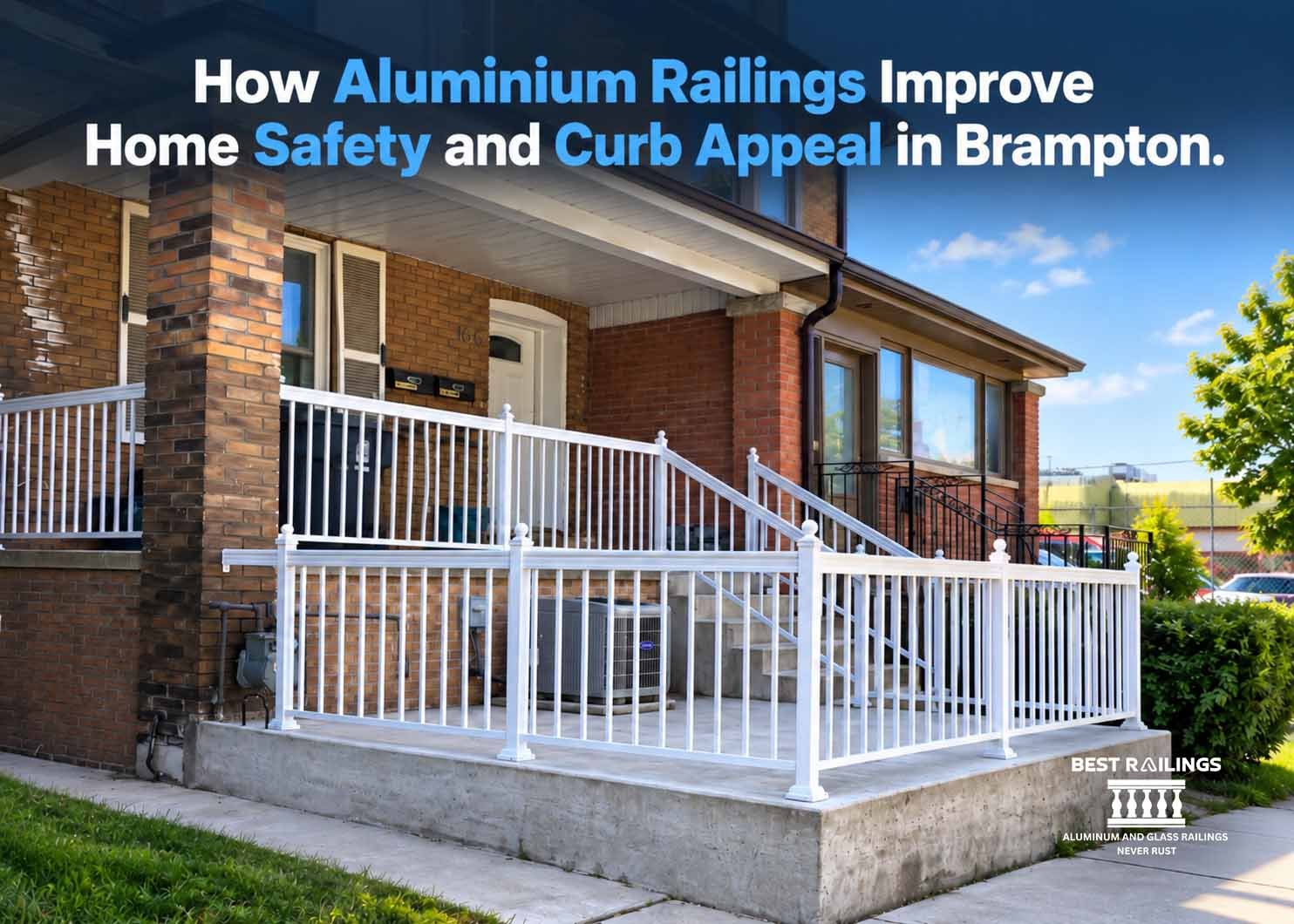 How Aluminium Railings Improve Home Safety and Curb Appeal in Brampton